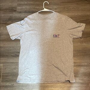 Vineyard Vines Light Gray Short Sleeve Tee